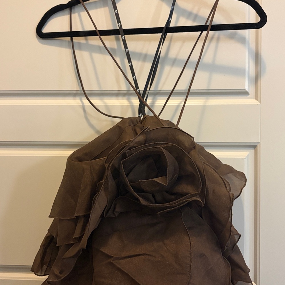 NWT Aje Pandorea Layered Maxi Dress - Picture 5 of 8